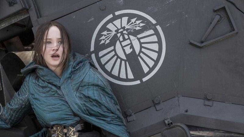 Jennifer Lawrence as Katniss Everdene in The Hunger Games: Mockingjay &ndash; Part 2 