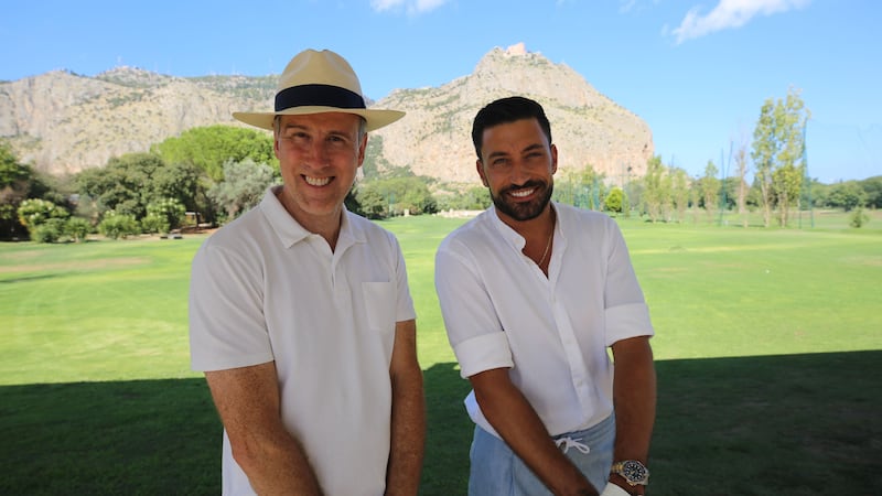 Anton Du Beke and Giovanni Pernice visit Spain in a new TV series (BBC/PA)
