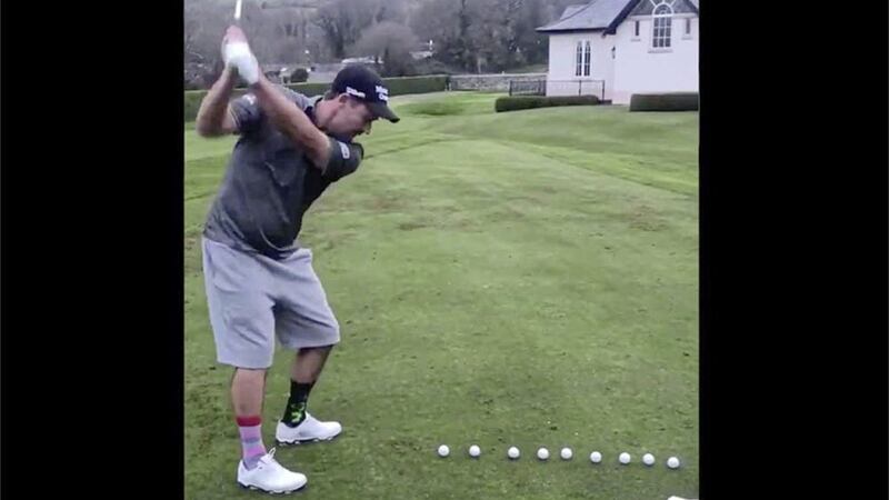 Padraig Harrington has been sharing some golfing tips on Twitter 