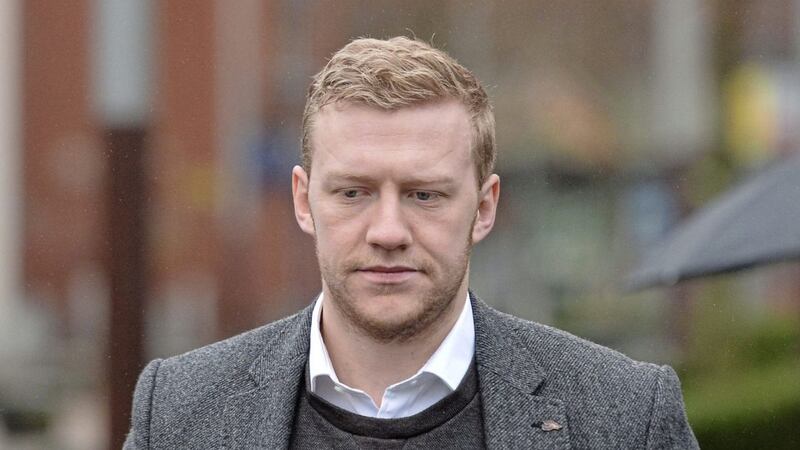 Ulster and Ireland rugby player Stuart Olding is currently suspended from the team. 
