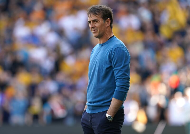 Lopetegui was in charge of Wolves last season
