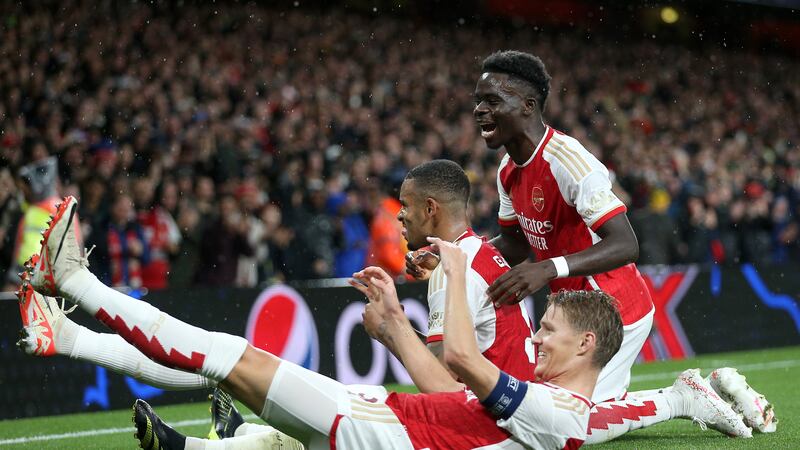 Arsenal turned on the style (Nigel French/PA)