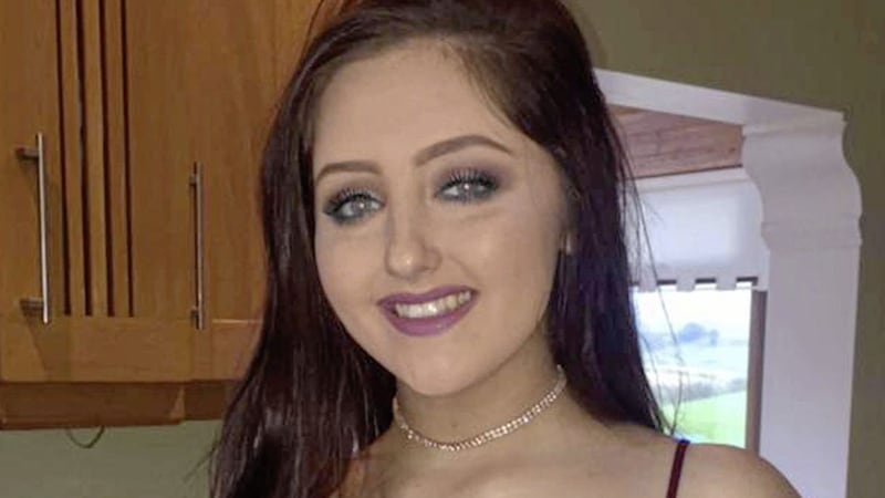 Hannah Molloy (18), who was killed in a road crash near Castlederg on Saturday 