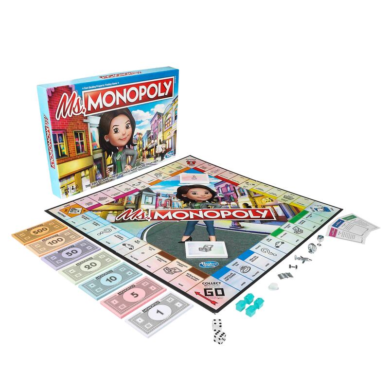 Ms Monopoly, a new game from Hasbro