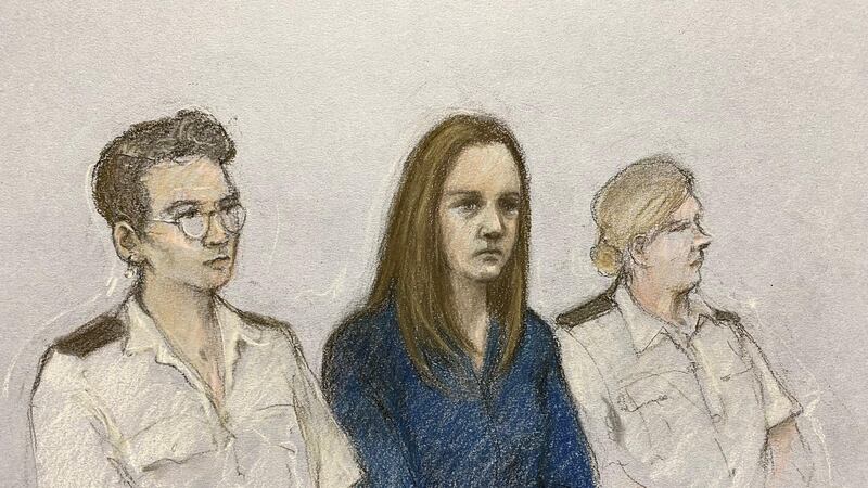Lucy Letby was found guilty of murdering babies (Elizabeth Cook/PA)