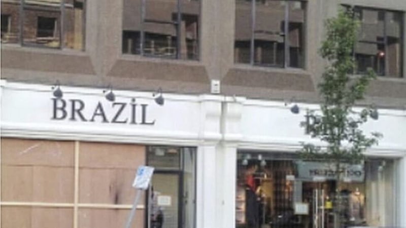 Brazil was robbed in an early morning ram raid in September 2015 