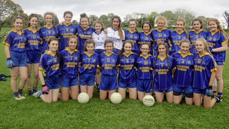 The St John Bosco, Newry U16 ladies&rsquo; team completed the double this season, winning both the Down league title and the county championship and going unbeaten in the process &ndash; clocking up 13 wins and no defeats 