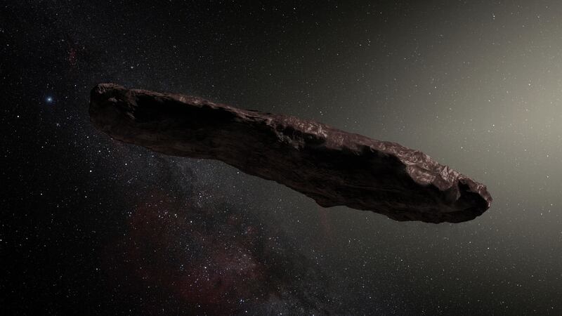 A space rock from outside the solar system had not one parent star but two.