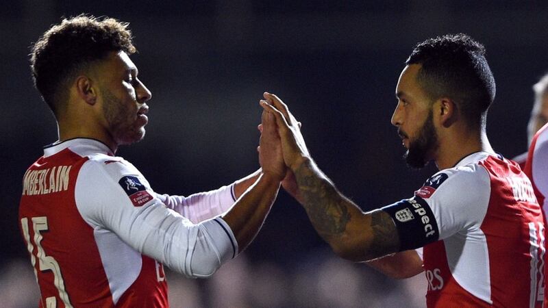 Theo Walcott's pre-game controversy against Sutton rather overshadowed his 100th Arsenal goal