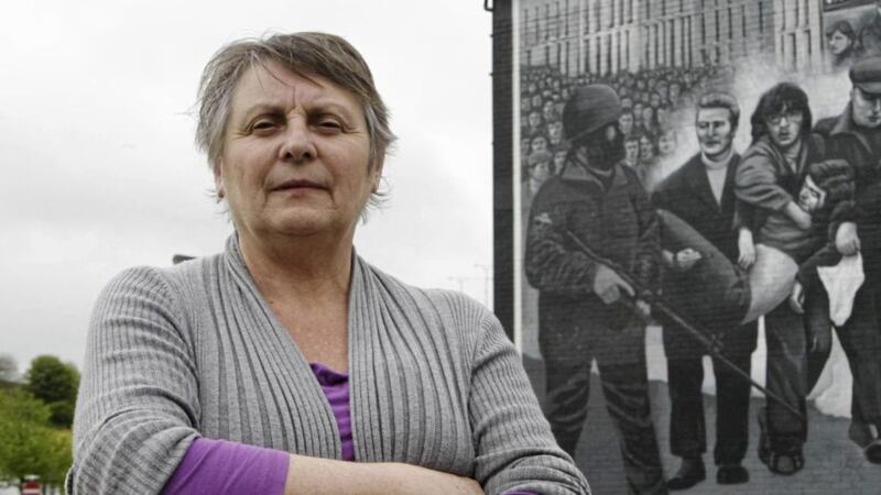 Jean Hegarty whose brother Kevin McElhinney (17) was shot dead on Bloody Sunday has branded calls for an inquiry into the prosecution of fromer soldiers a &quot;delaying tactic.&quot; Photo: Niall Carson/PA Wire 