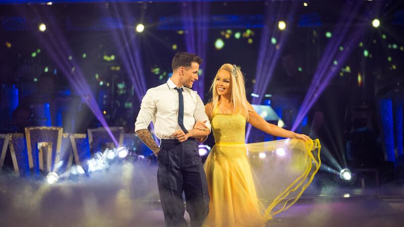 Piper and Gorka Marquez danced in a routine inspired by La La Land on Saturday night’s show. 