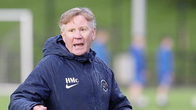Ballinamallard United boss Harry McConkey has guided the Ernemen back to the Irish Cup quarter-finals 