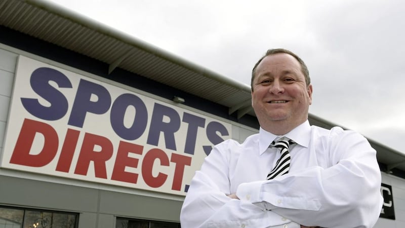 Sports Direct founder Mike Ashley 
