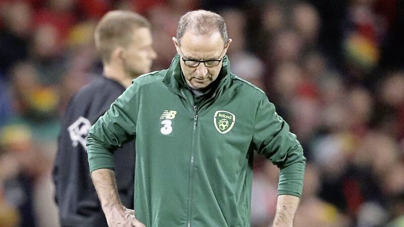 Republic of Ireland manager Martin O&#39;Neill appears dejected after Tuesday night&#39;s loss to Wales but still predicts the side will reach Euro 2020 
