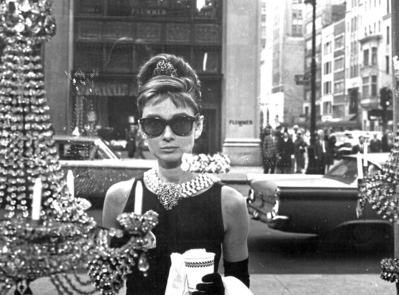 Audrey Hepburn in the 1961 film Breakfast At Tiffany&#39;s 