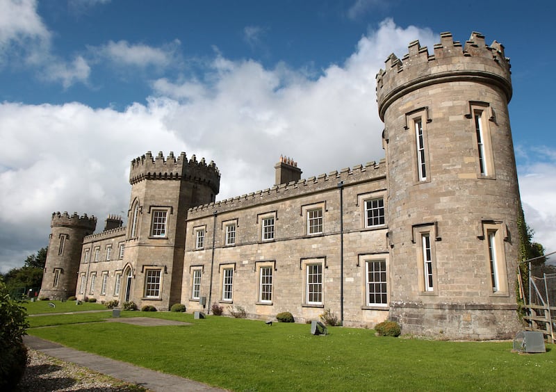 Dungiven Castle, home to Gaelchol&aacute;iste Dhoire&nbsp;