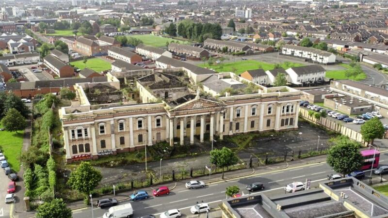 The former Crumlin Road courthouse in Belfast 