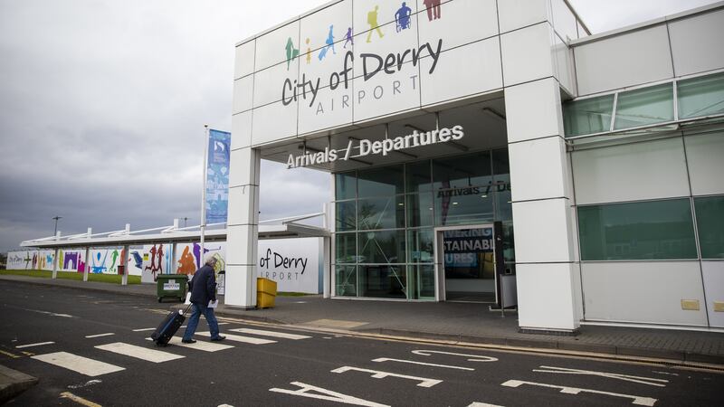 Economy Minister Conor Murphy made the announcement at City of Derry Airport