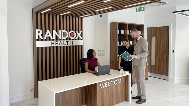 Randox launched its health clinic business in 2016 and has more than 20 sites across the north and Britain. It has just opened its first facility in the Republic in the Dublin suburb of Sandyford 