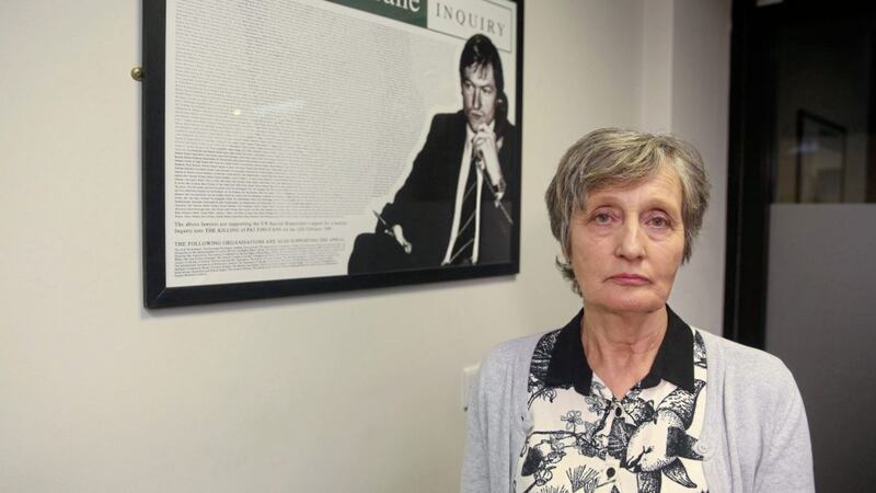 Pat Finucane&#39;s widow Geraldine described the British government&#39;s decision not to hold a public inquiry as an &quot;insult&quot;. Picture by Mal McCann.. 