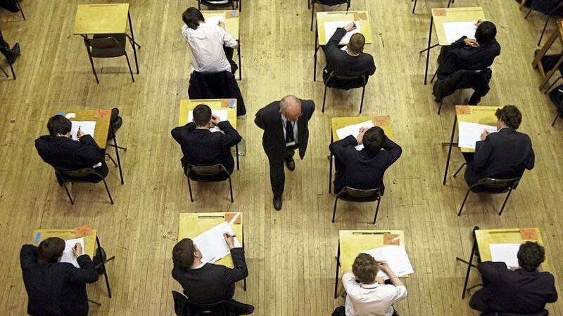Pupils will today receive results for A-levels that they never had to sit 