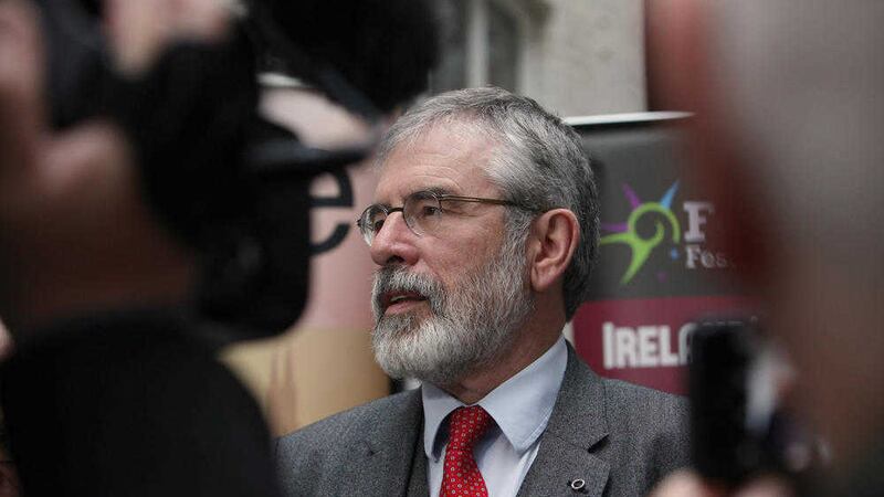 Sinn F&eacute;in president Gerry Adams TD. Picture by Ann McManus 