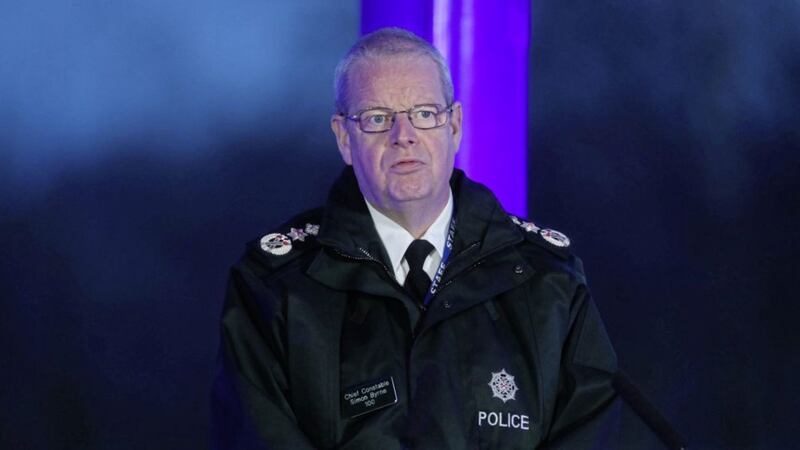 PSNI Chief Constable Simon Byrne. Picture by Brian Lawless/PA Wire 