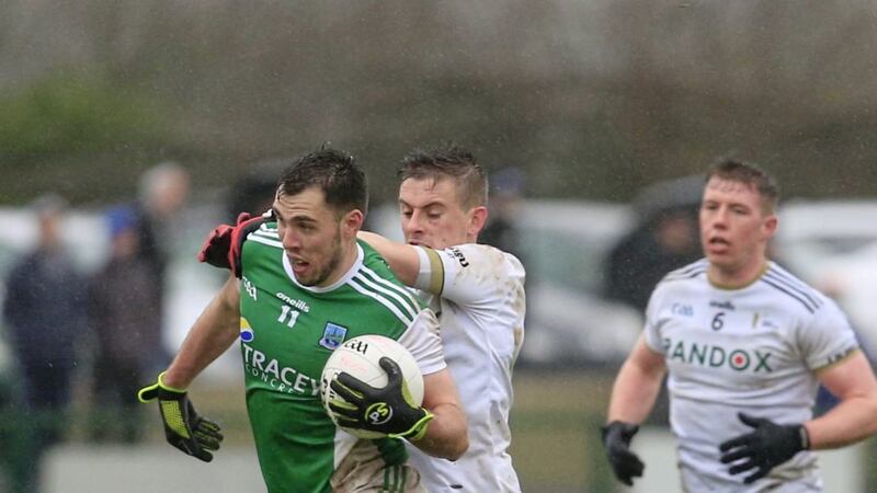 Fermanagh midfielder Ryan Jones is aiming for better attacking play dow in Tipperary this Sunday. Pic Philip Walsh 