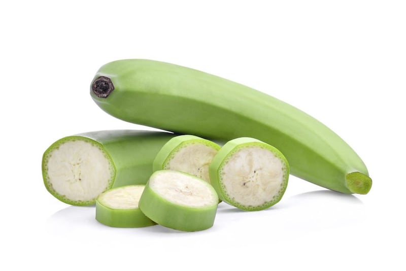 Green bananas are rich in &#39;resistant starch&#39;. 