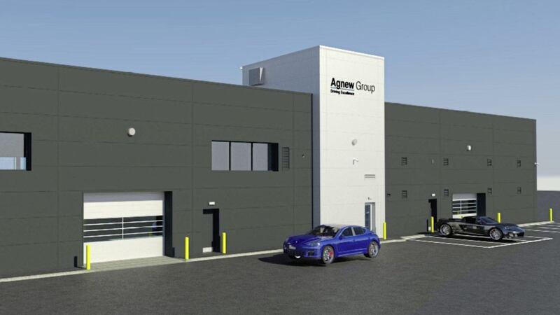 How the new Agnew Group body shop facility will look 