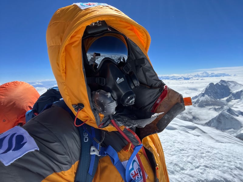 Akke Rahman said he 'can't believe' he climbed Mount Everest