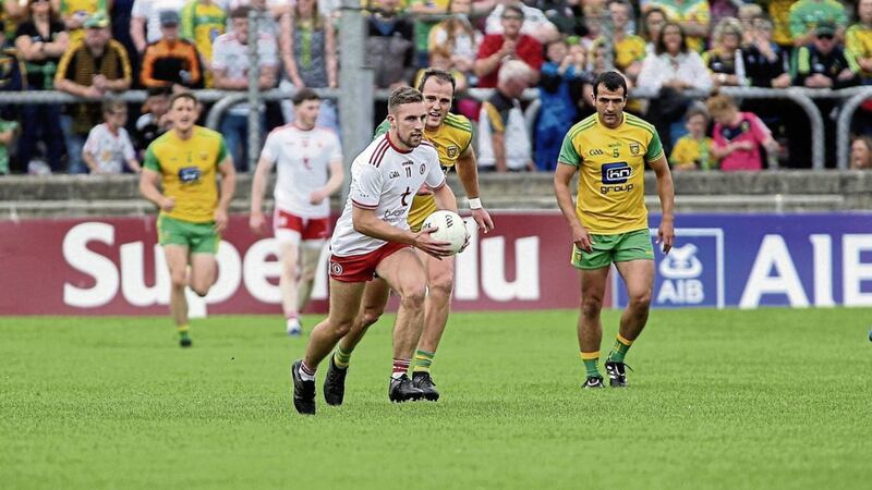 Donegal won Ulster last year, but Tyrone went further, reaching the All-Ireland Final. Both would be in the top tier of a proposed new football format suggested by Peter Makem. Picture Seamus Loughran 