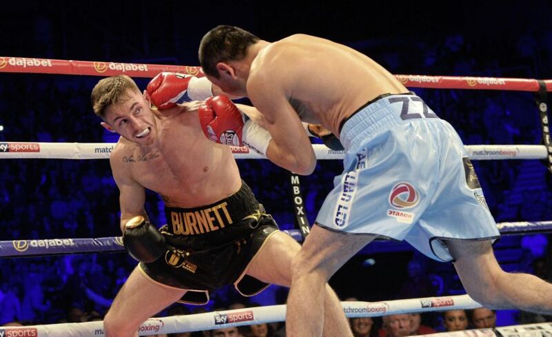 In his world title wins over Lee Haskins and Zhanat Zhakiyanov (pictured), Ryan Burnett proved he is capable of adapting to any style. Picture by Pacemaker 