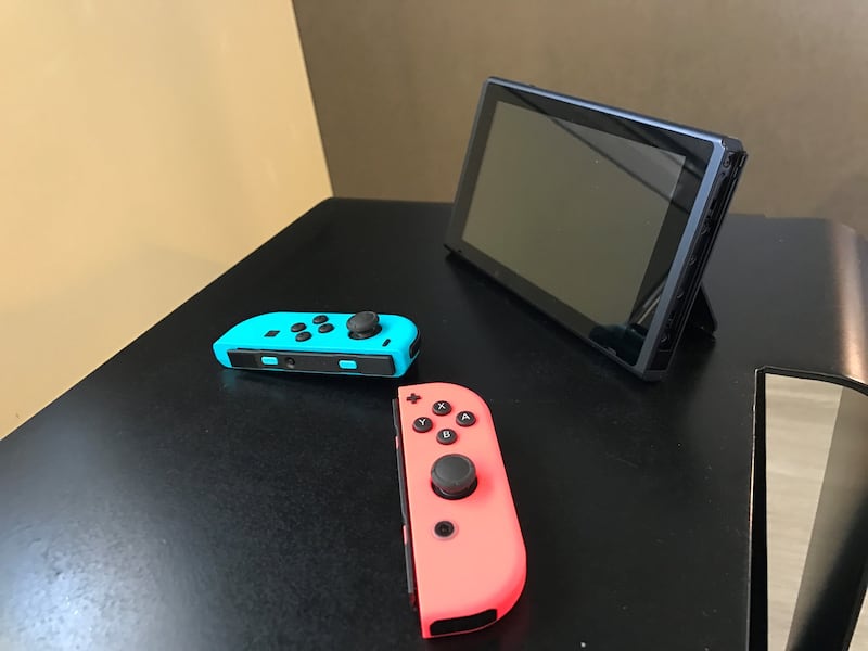 The Switch Console from Nintendo (Martyn Landi/PA)