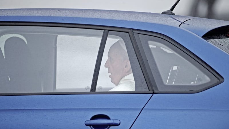 Pope Francis was driven in a Skoda Rapid during his visit to Ireland. One of the cars has been donated to Foyle Search and Rescue 