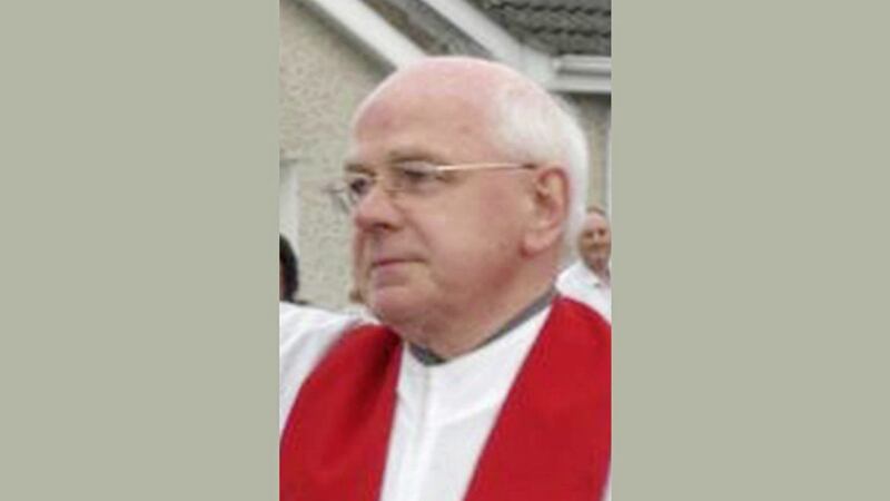 Fr Peter McLaughlin was saying Vigil Mass in the church as attempts were made to enter the house 
