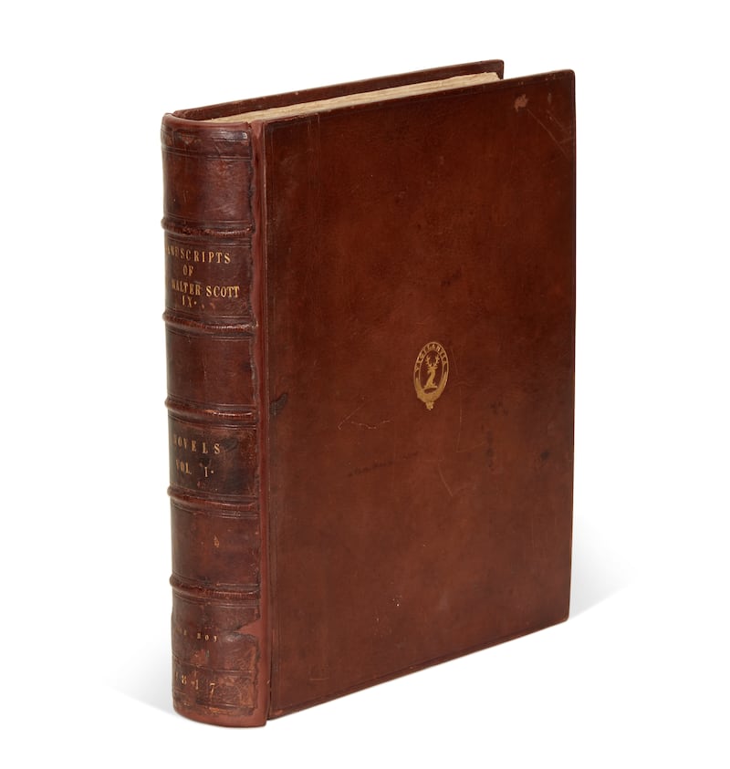 Book of Sir Walter Scott's Rob Roy