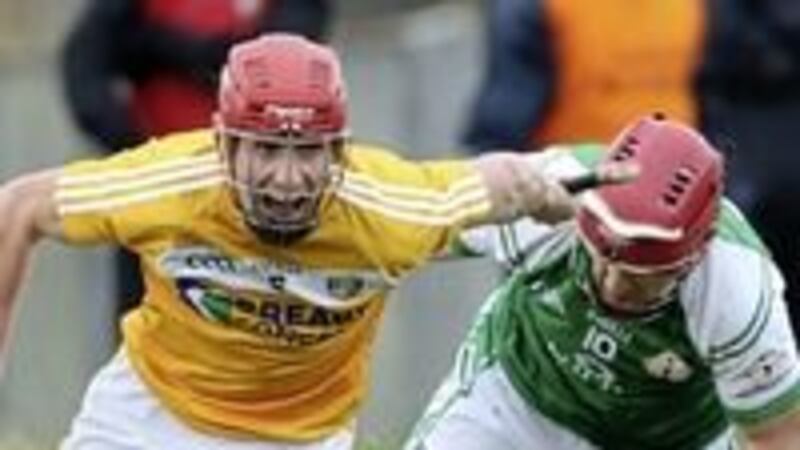 Antrim's Simon McCrory harbours promotion hopes against Carlow today&nbsp;
