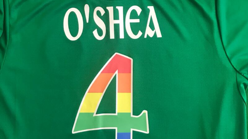 Some fans have welcomed the team’s football shirt as pride month begins.