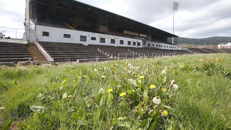 The stalled Casement Park project is one example of the problems that have beset Gaelic games in Antrim&nbsp;