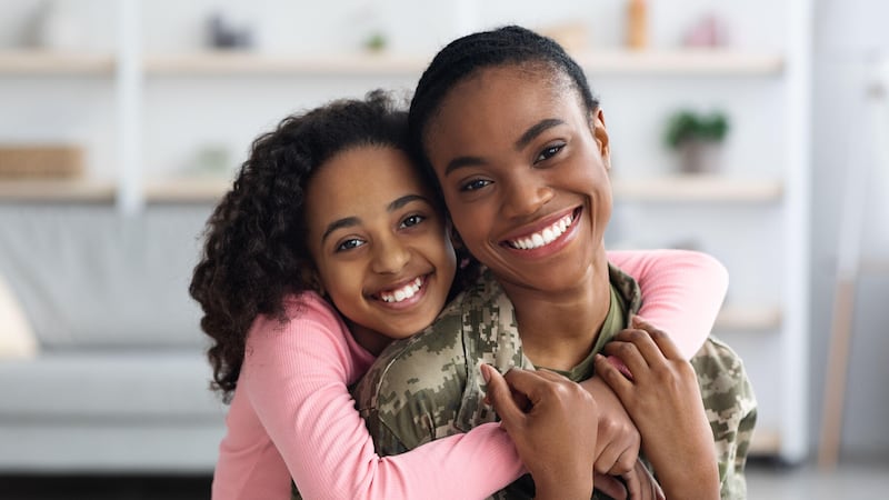 Generic stock photo of a mother and daughter hugging. See PA Feature ADVICE Ask Fiona. WARNING: This picture must only be used to accompany PA Feature ADVICE Ask Fiona.