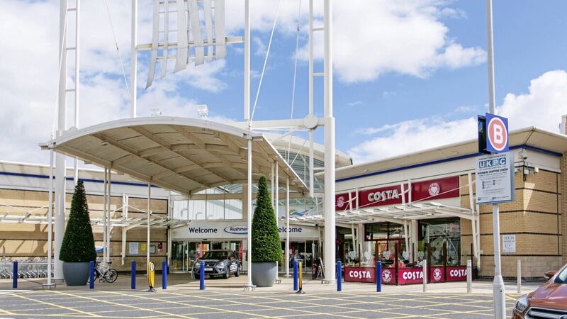 The Rushmere shopping centre in Craigavon had an asking price of around &pound;57 million. 