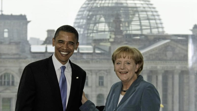 Allegations of US spying in Germany in 2013 caused a diplomatic spat between former US president Barack Obama and German chancellor Angela Merkel 