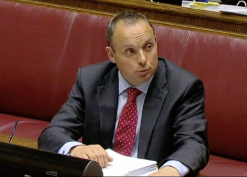 Former DUP special adviser Andrew Crawford has previously admitted sharing RHI information with relatives
