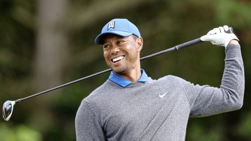 American golfing superstar Tiger Woods 