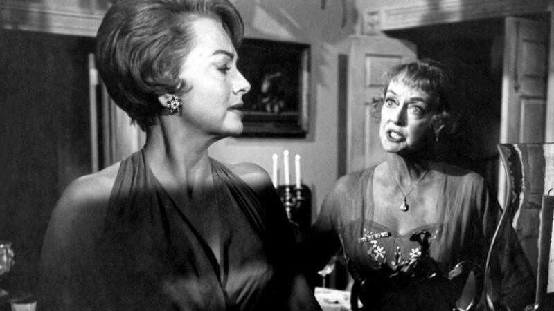 Olvia de Havilland and Bette Davis in Hush... Hush, Sweet Charlotte 