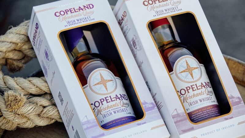 The Copeland Distillery in Donaghadee has released two new whiskeys, the Merchants&#39; Quay ex-Bordeaux Rum Cask blended whiskeys, a 46 per cent ABV and a cask strength 57.8 per cent ABV. 