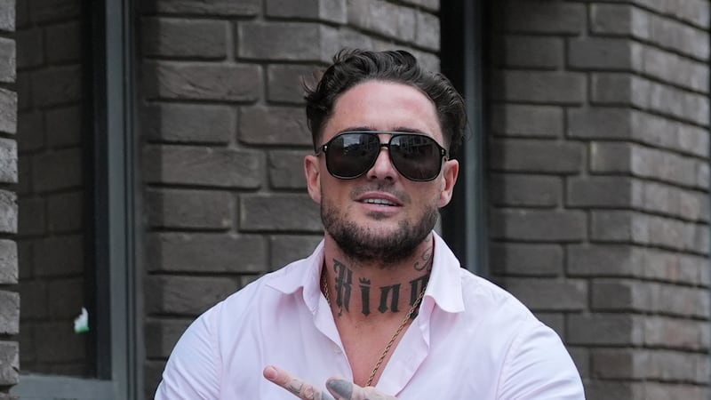 Stephen Bear leaves Chelmsford Crown Court after his confiscation hearing