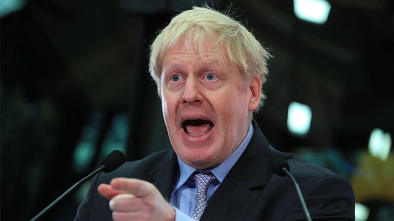 Boris Johnson has urged Theresa May to tear up the Brexit backstop agreement. Picture by Peter Byrne/Press Assocation.