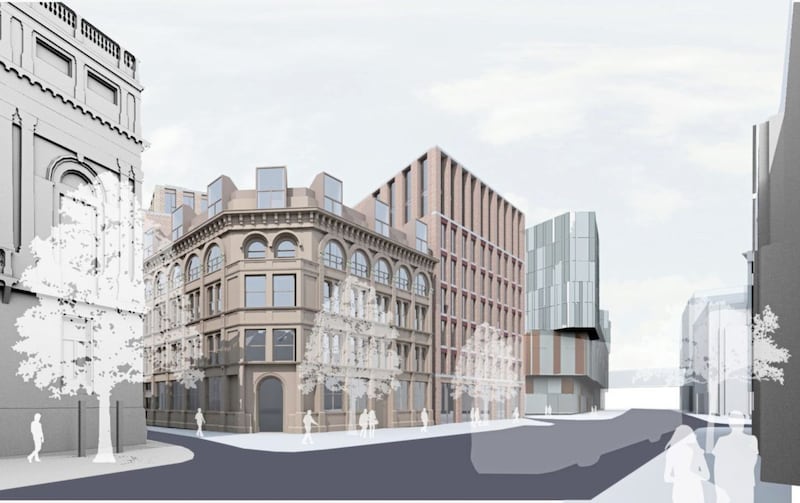 The &pound;75 Sixth development at the former Belfast Telegraph building 